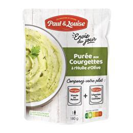 PAUL & LOUISE Envie du jour purée de courgettes à l'huile d'olive