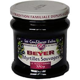 BEYER Confiture extra myrtilles sauvages