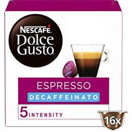 NESCAFÉ DOLCE GUSTO Capsules espresso décaféiné