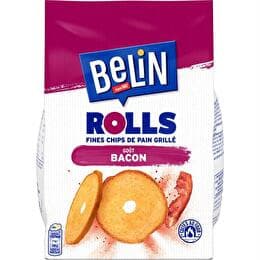 BELIN Fines chips de pain grillé goût bacon