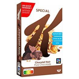 KELLOGG'S Céréales spécial k chocolat noir