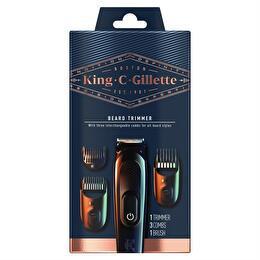 KING C GILLETTE Tondeuse barbe 3 sabots