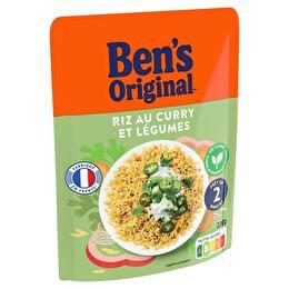 BEN'S ORIGINAL Riz au curry et légumes 2 min