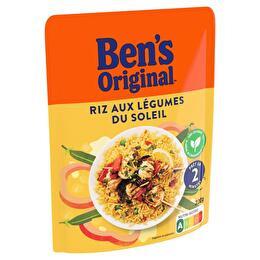 BEN'S ORIGINAL Riz légumes du soleil 2mn