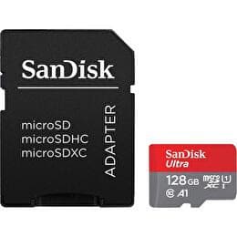 SANDISK Carte mémoire sandisk ultra microsdxc + adaptateur sd 128gb 140mb/s uhs-i