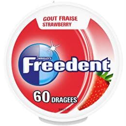 FREEDENT Dragées chewing-gum fraise