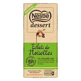 NESTLÉ Chocolat noir éclats de noisette Nestlé dessert 170g