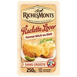 RICHESMONTS Raclette lover sans croûte 1-2 personnes