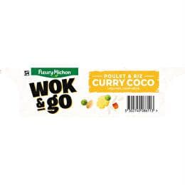 FLEURY MICHON Wok&Go - Poulet et riz curry coco