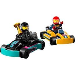 LEGO® CITY Les karts et les pilotes de course 60400