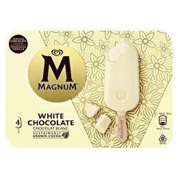 CLASSIC MAGNUM Bâtonnets vanille enrobée de chocolat blanc
