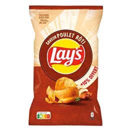 LAY'S Chips Saveur poulet rôti - 250 g + 10% offert