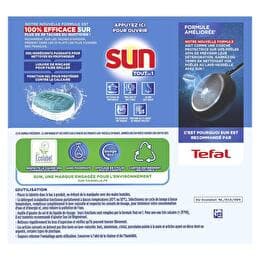 SUN Tablettes tout en 1 protection+ regular