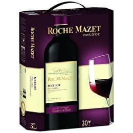 ROCHE MAZET IGP Pays d' Oc Merlot Rouge BIB 3L 12.5%