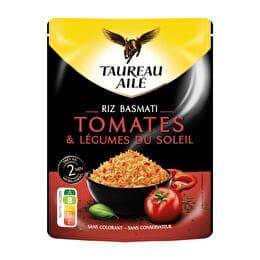 TAUREAU AILÉ Doypack basmati tomate et légumes du soleil 2mn 220g Taureau Ailé