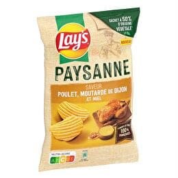 LAY'S Chips paysanne saveur Poulet Moutarde de Dijon Miel