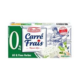 CARRE FRAIS Carré Frais 0 % ail & fines herbes